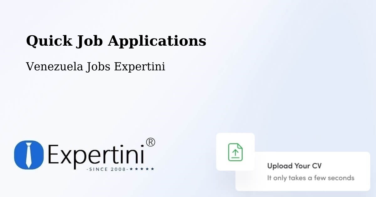 Quick Job Applications - Venezuela Jobs Expertini